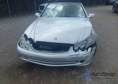 2005 Mercedes-Benz Clk 320 из США, поврежденный, VIN WDBTK65G25T047602